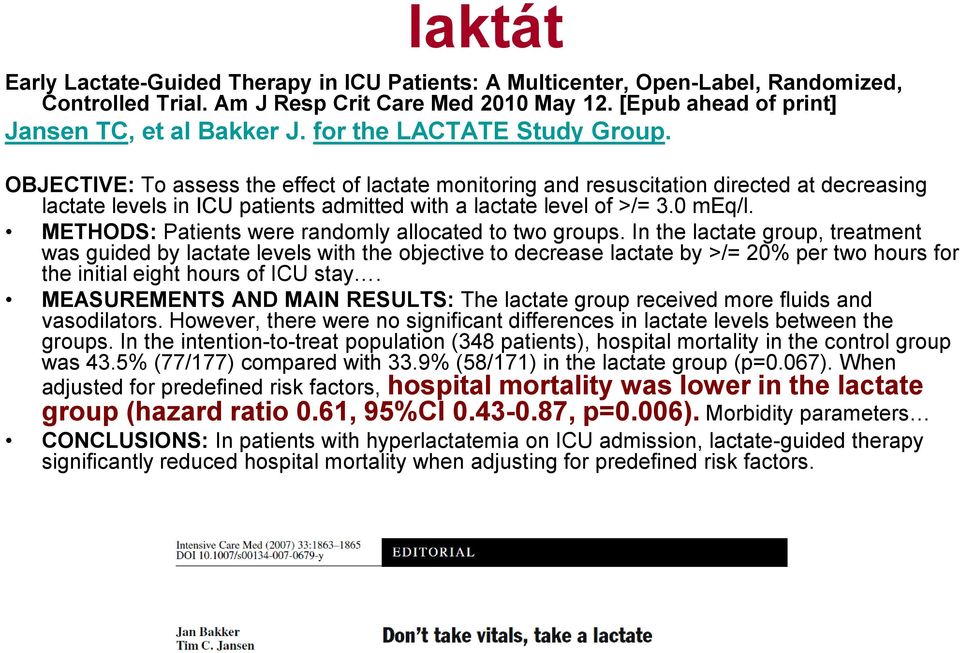 0 meq/l. METHODS: Patients were randomly allocated to two groups.