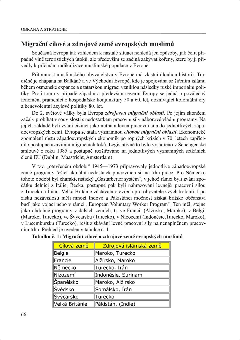 Tradičně je chápána na Balkáně a ve Východní Evropě, kde je spojována se šířením islámu během osmanské expanze a s tatarskou migrací vzniklou následky ruské imperiální politiky.