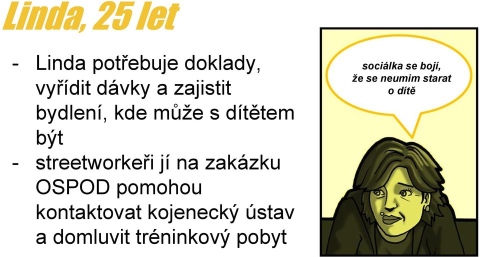 na zakázku OSPOD pomohou kontaktovat kojenecký ústav a