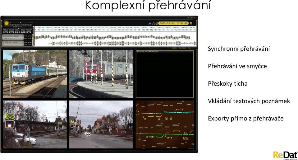 Přeskoky ticha Vkládání textových
