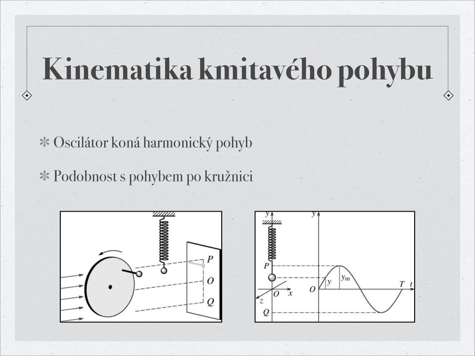 harmonický pohyb