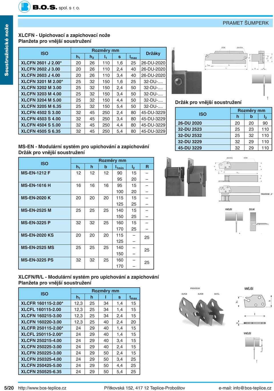 00 25 32 150 2,4 50 32-DU-... XLCFN 3203 M 4.00 25 32 150 3,4 50 32-DU-... XLCFN 3204 M 5.00 25 32 150 4,4 50 32-DU-... XLCFN 3205 M 6.35 25 32 150 5,4 50 32-DU-... XLCFN 4502 S 3.