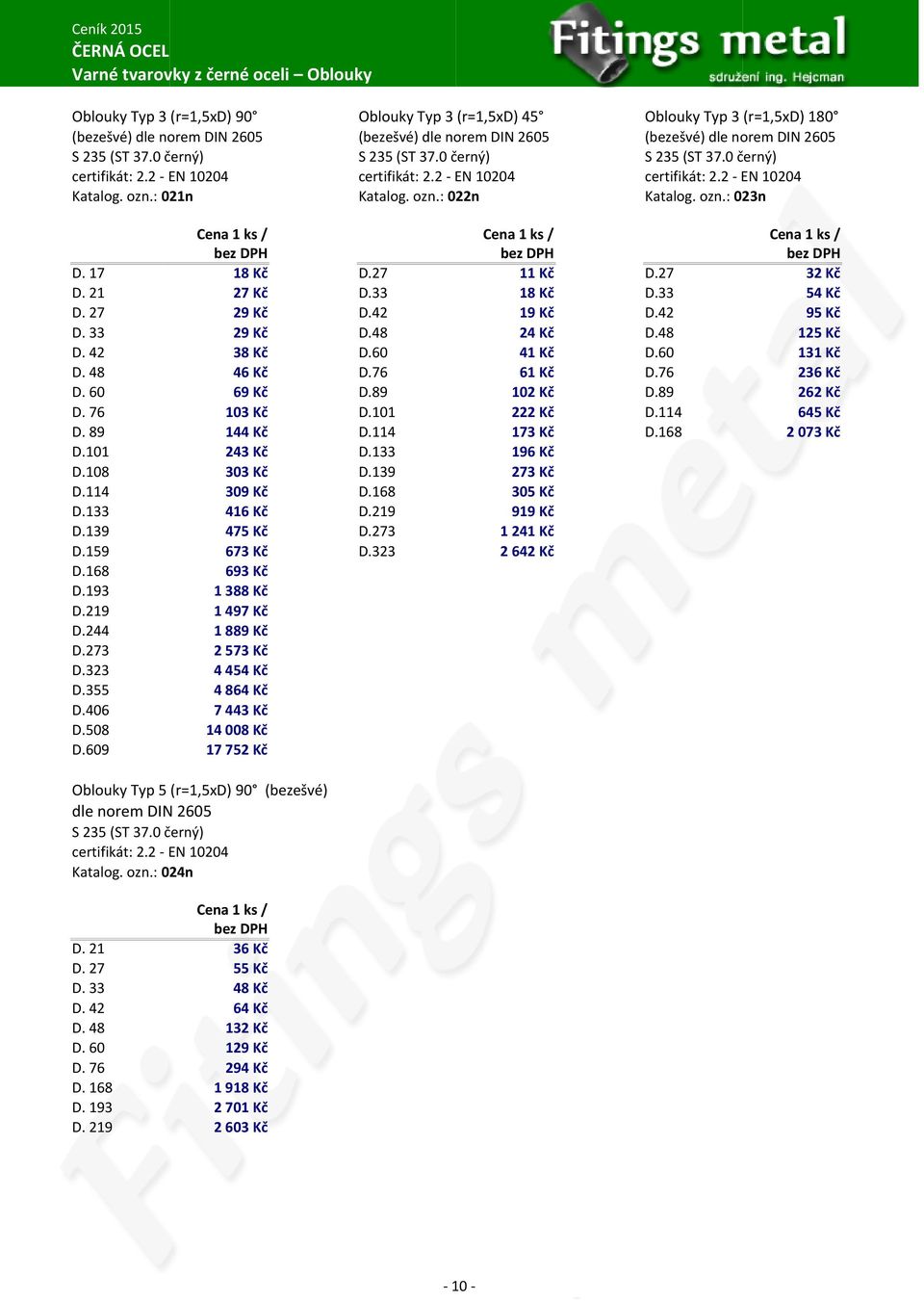 ozn.: 023n D. 17 18 Kč D.27 11 Kč D.27 32 Kč D. 21 27 Kč D.33 18 Kč D.33 54 Kč D. 27 29 Kč D.42 19 Kč D.42 95 Kč D. 33 29 Kč D.48 24 Kč D.48 125 Kč D. 42 38 Kč D.60 41 Kč D.60 131 Kč D. 48 46 Kč D.