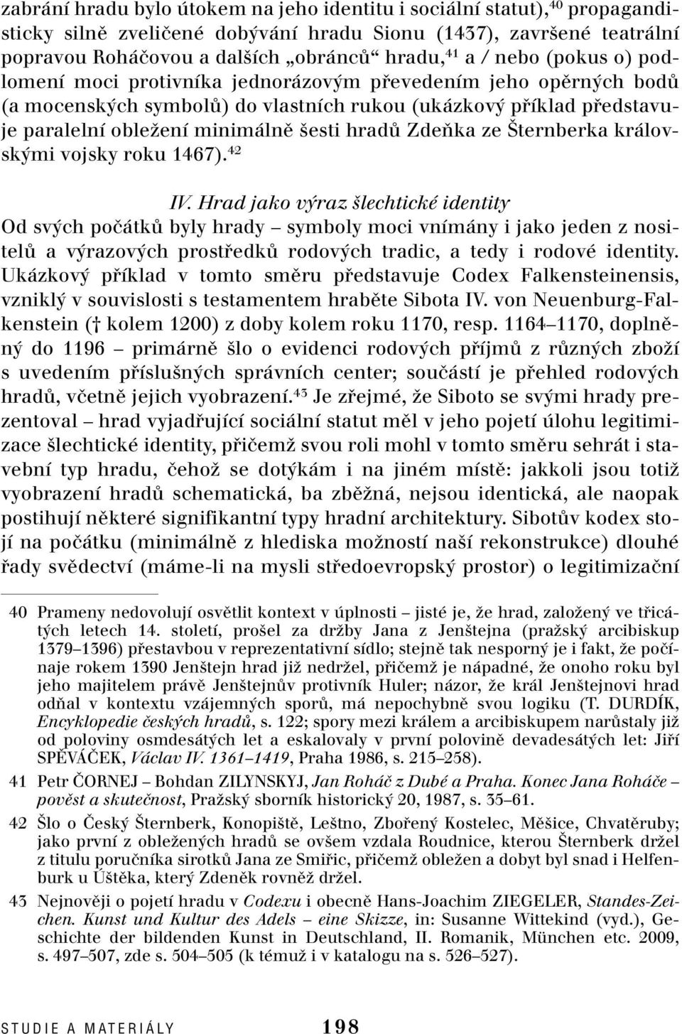 ZdeÀka ze ternberka královsk mi vojsky roku 1467). 42 IV.