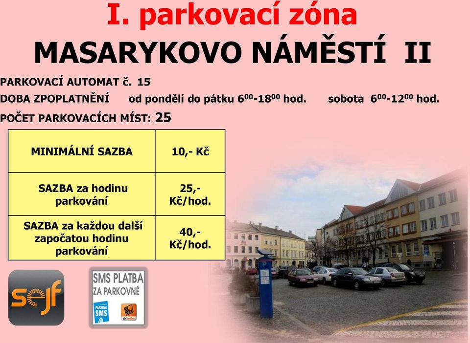 PARKOVACÍ AUTOMAT č.