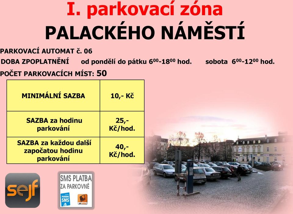 PARKOVACÍ AUTOMAT č.