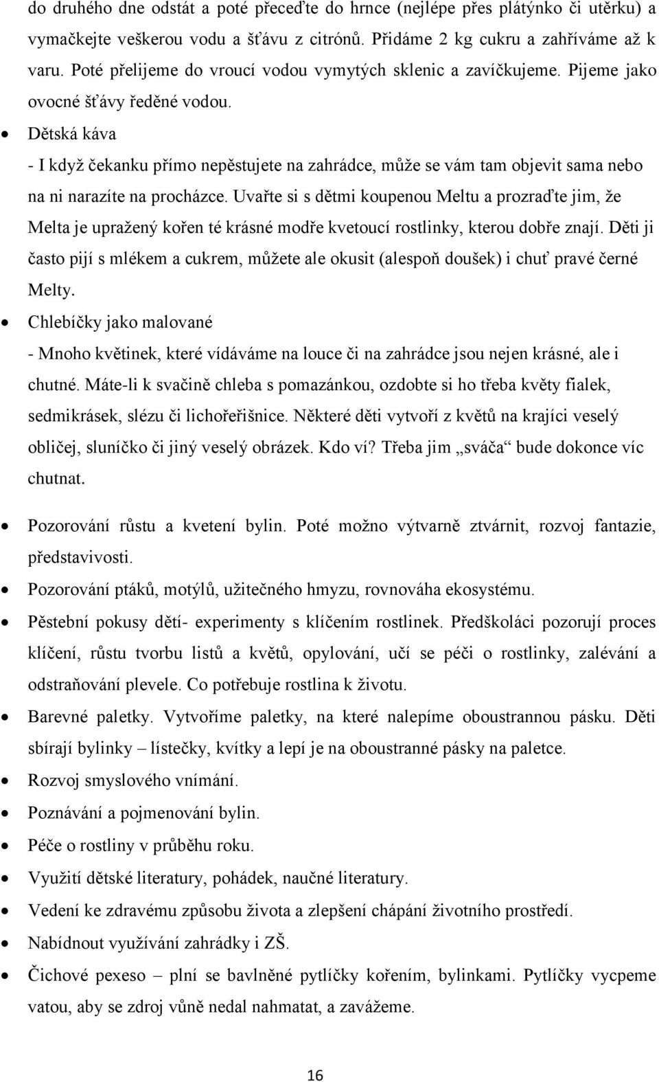 Dětská káva - I když čekanku přímo nepěstujete na zahrádce, může se vám tam objevit sama nebo na ni narazíte na procházce.