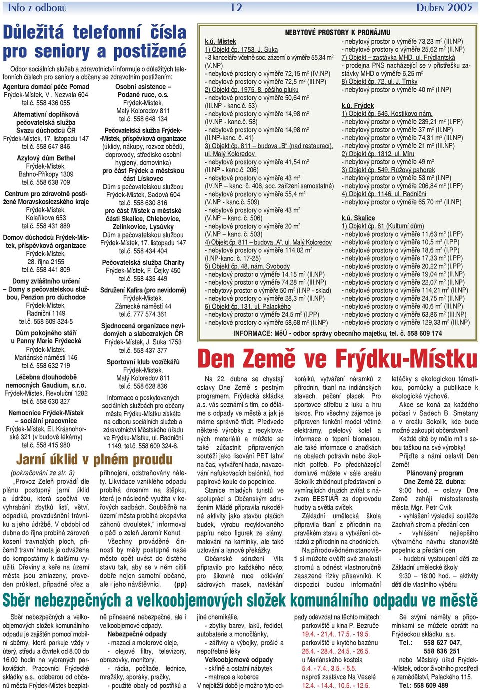 listopadu 147 -Místek, příspěvková organizace tel.č.