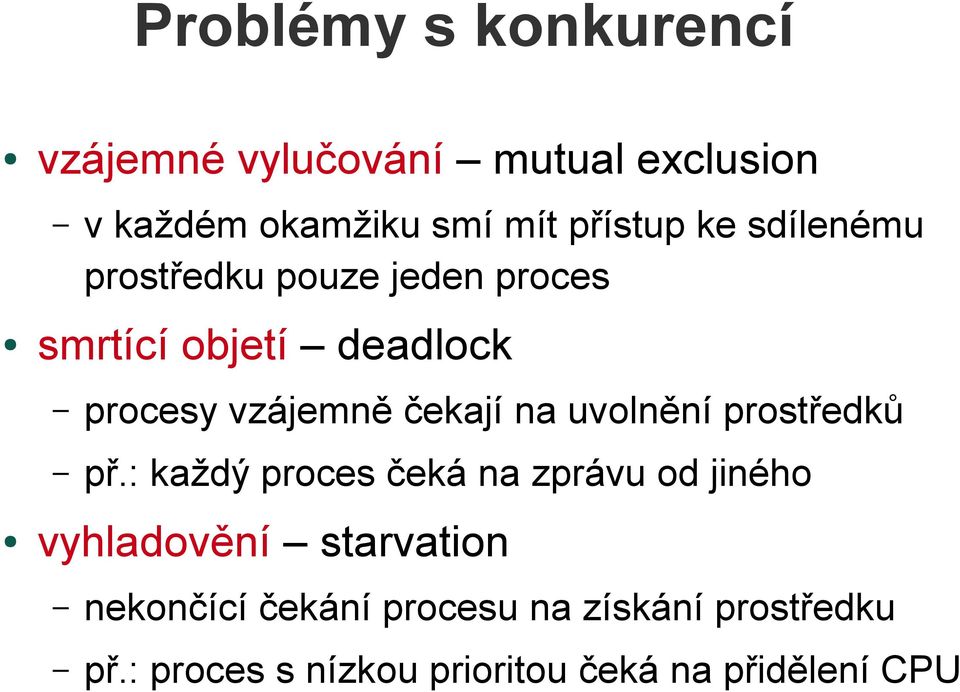 na uvolnění prostředků př.