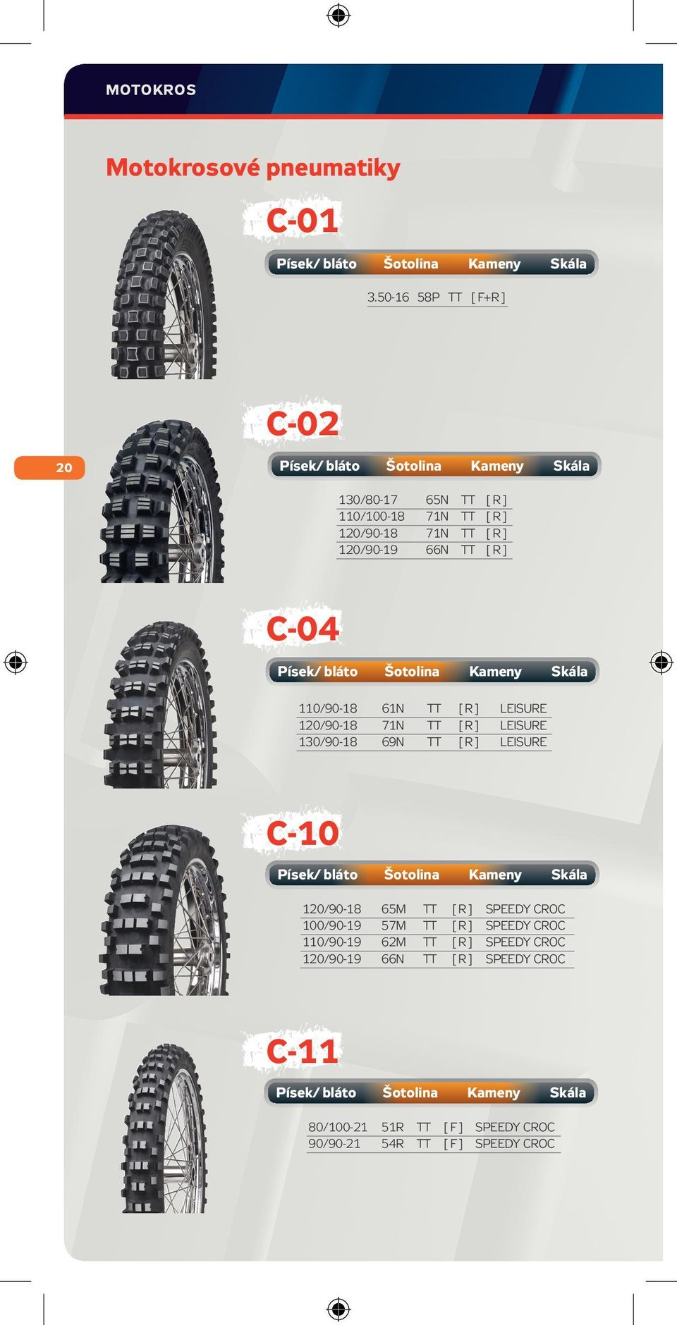 C-04 110/90-18 61N [ R ] LEISURE 120/90-18 71N [ R ] LEISURE 130/90-18 69N [ R ] LEISURE C-10 120/90-18 65M