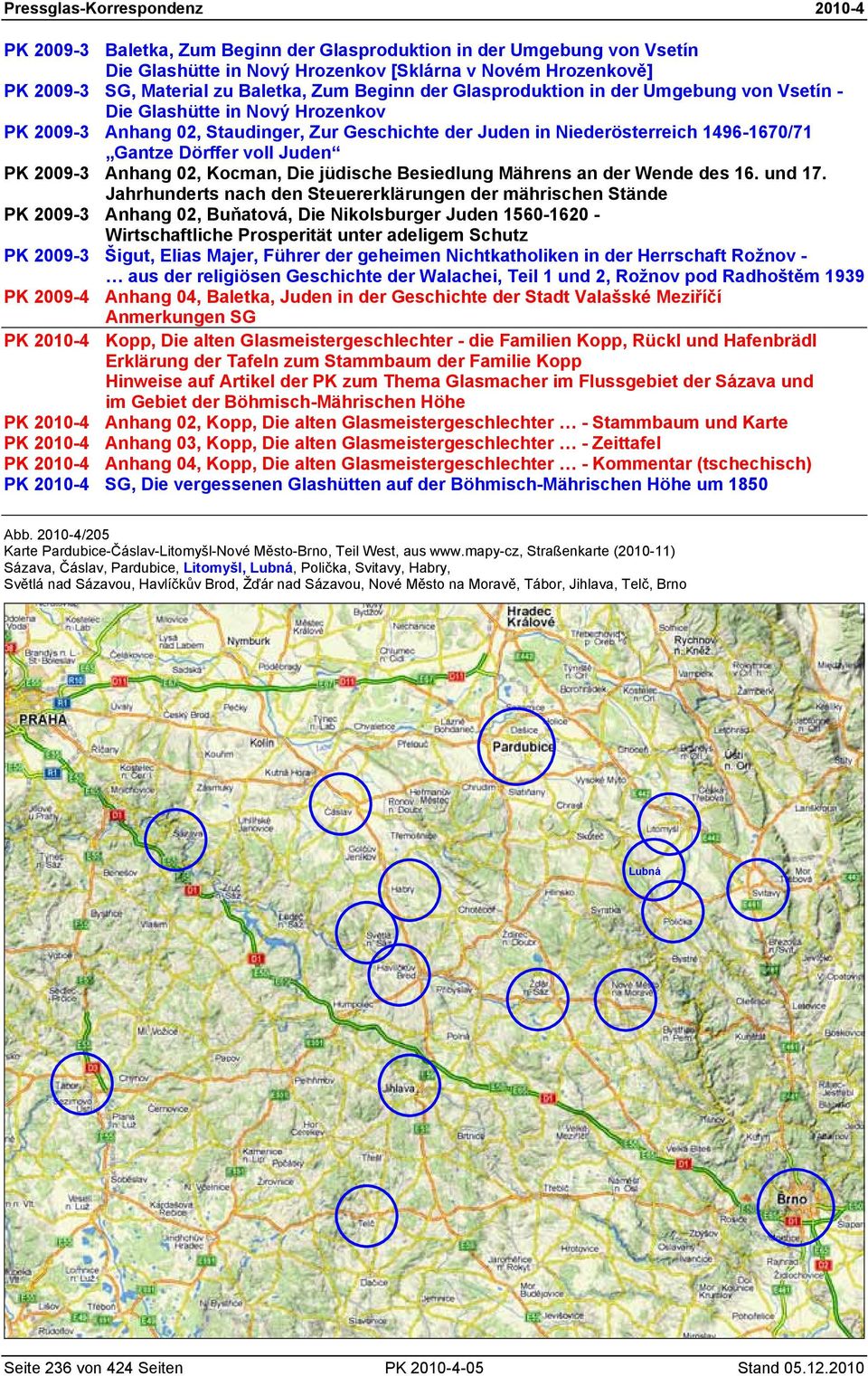 2009-3 Anhang 02, Kocman, Die jüdische Besiedlung Mährens an der Wende des 16. und 17.