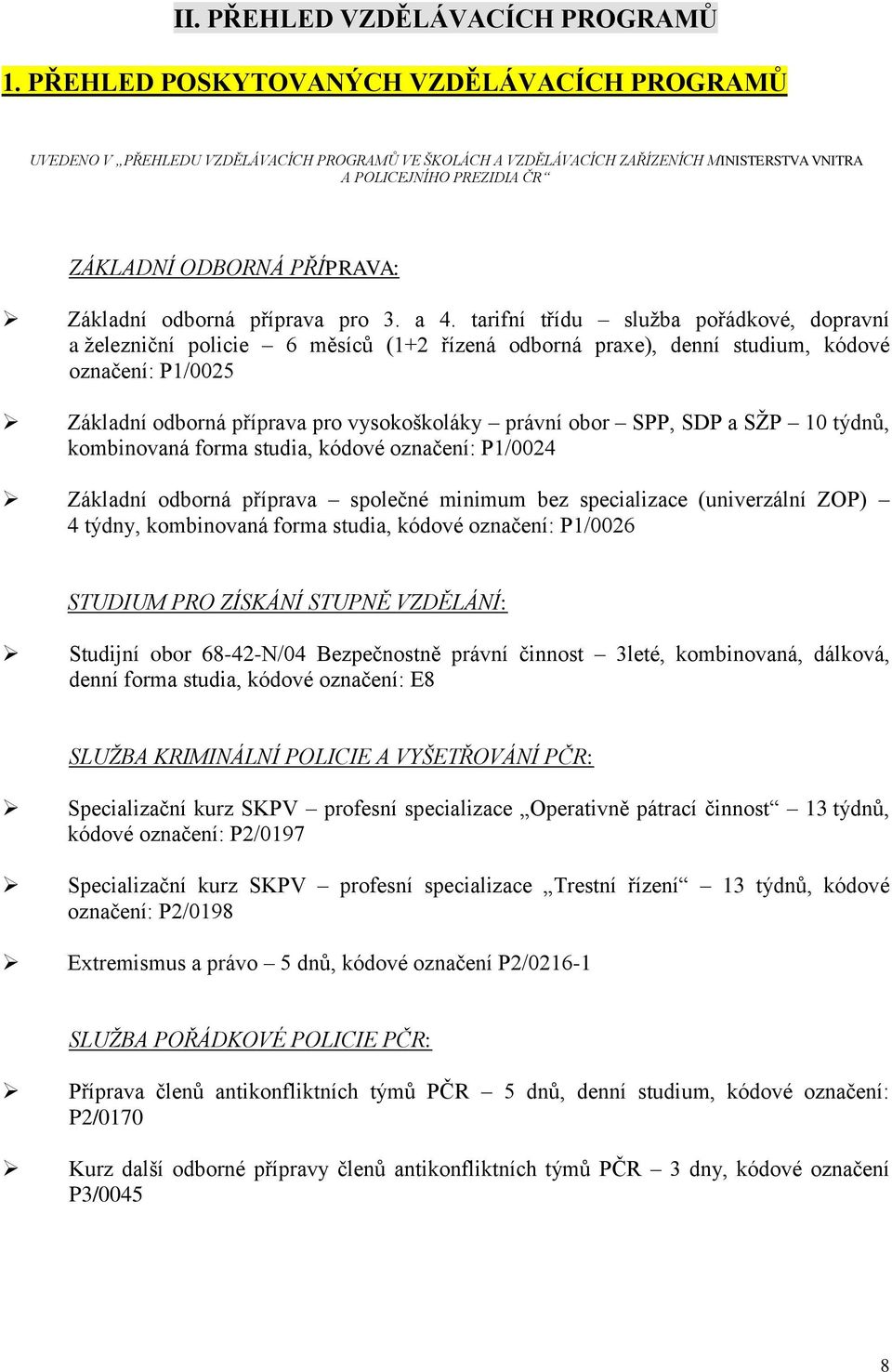 Základní odborná příprava pro 3. a 4.