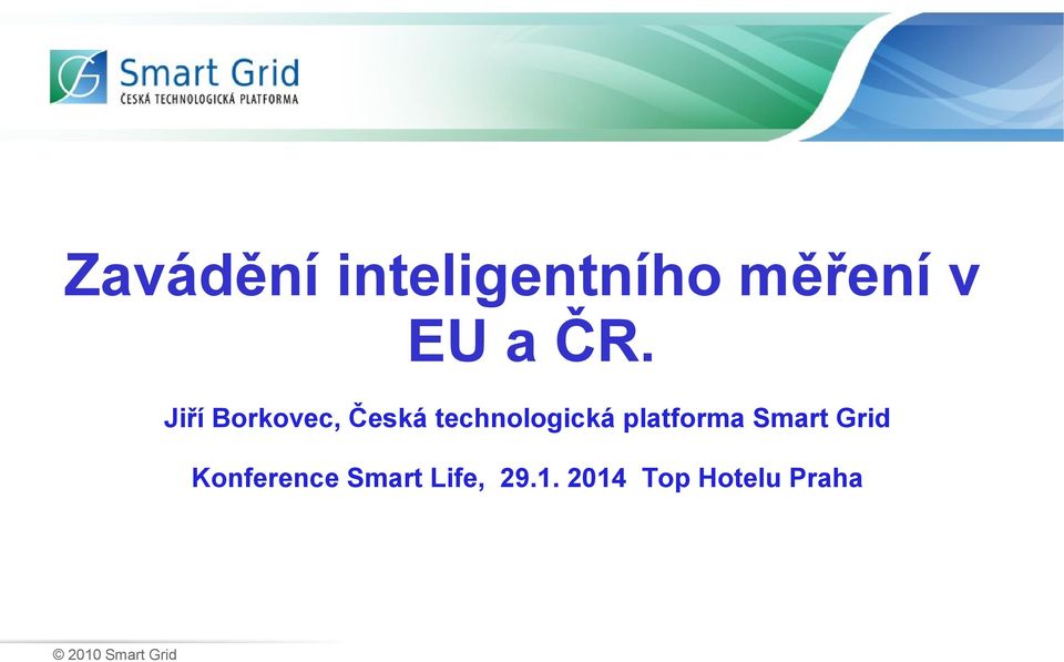 platforma Smart Grid Konference Smart