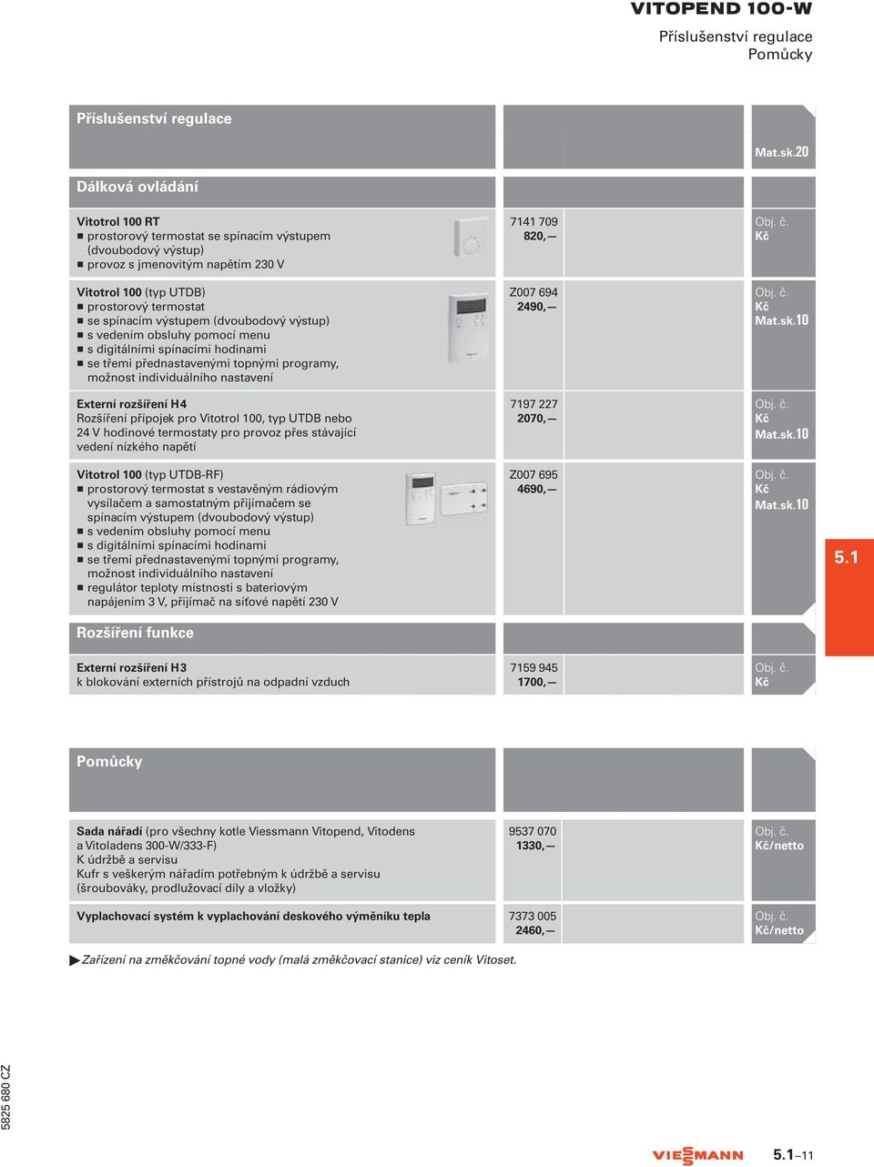 topnými programy, možnost individuálního nastavení Z007 694 2490, Mat.sk.