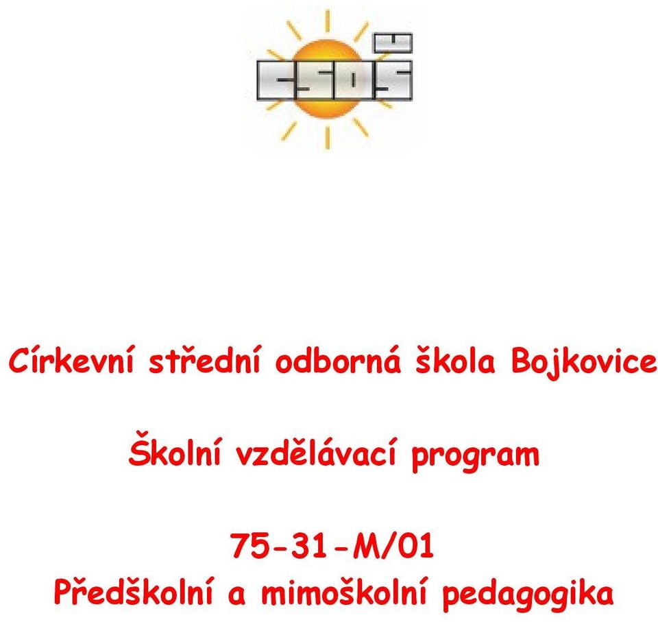 vzdělávací program