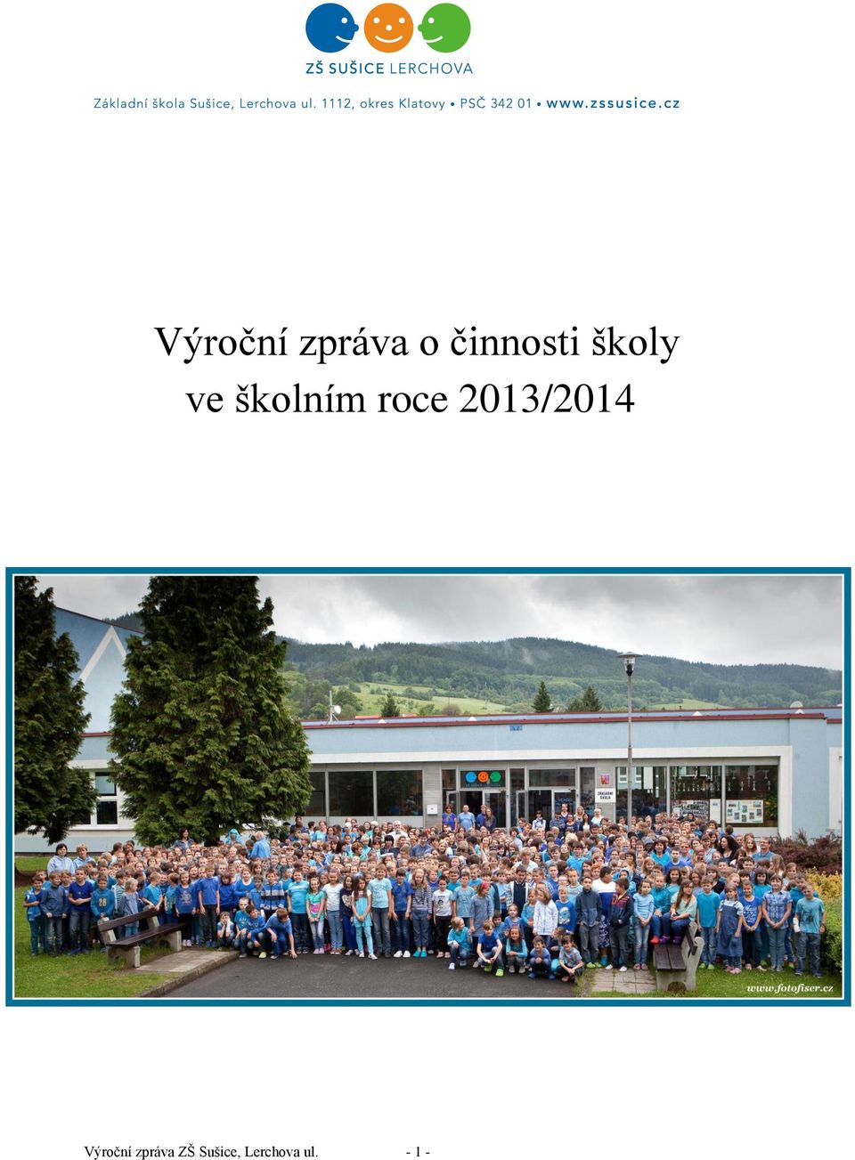 2013/2014 Výroční zpráva