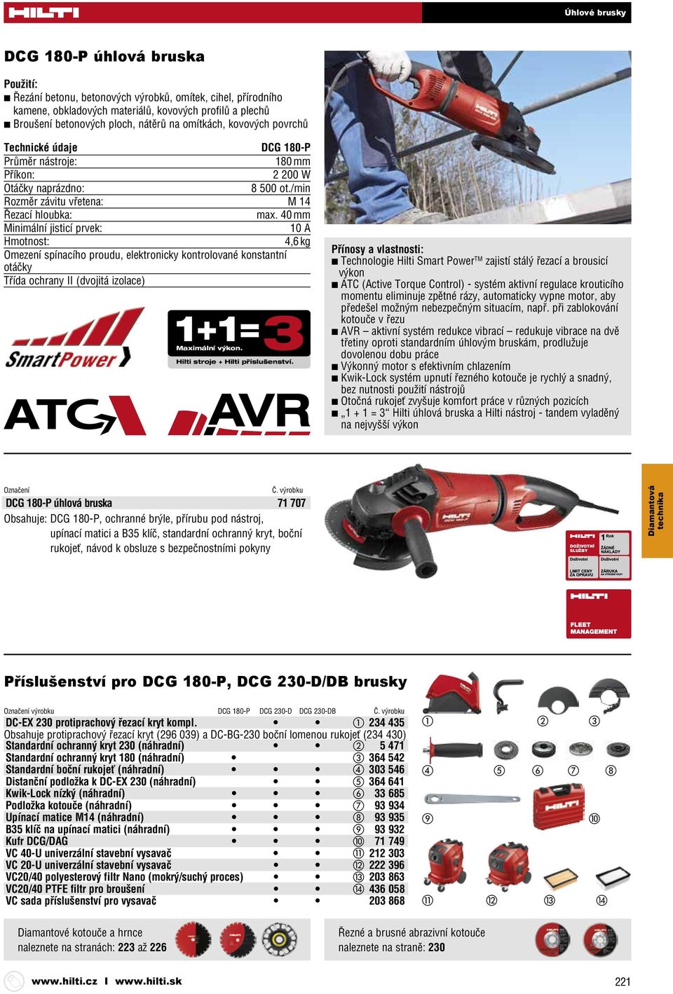 40 mm Minimální jisticí prvek: 10 A Hmotnost: 4,6 kg Omezení spínacího proudu, elektronicky kontrolované konstantní otáčky Třída ochrany II (dvojitá izolace) Maximální výkon.