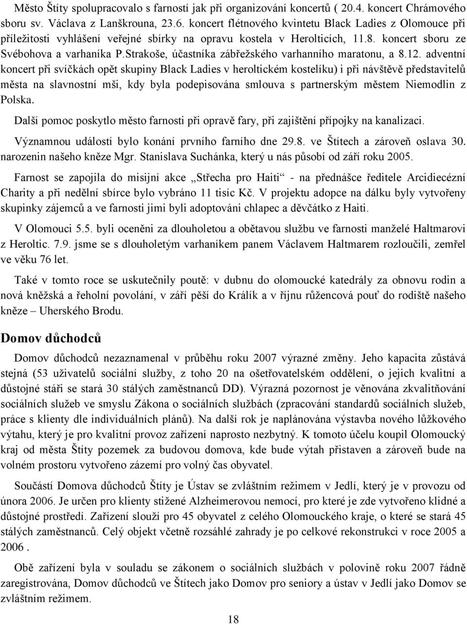 Strakoše, účastníka zábřeţského varhanního maratonu, a 8.12.