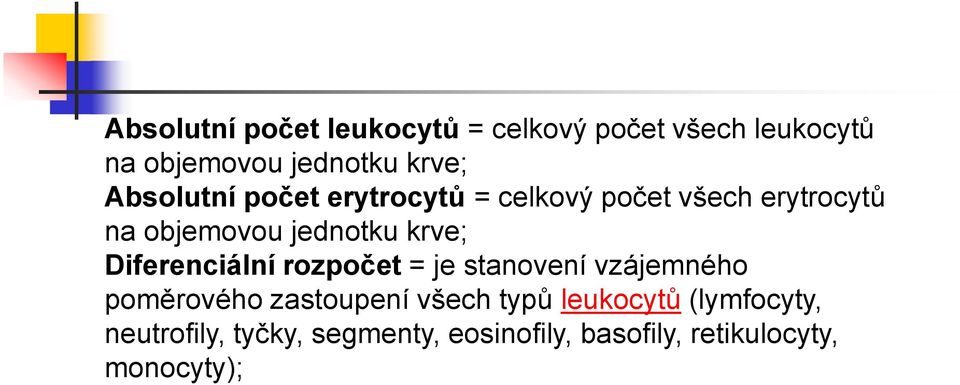 Diferenciální rozpočet = je stanovení vzájemného poměrového zastoupení všech typů