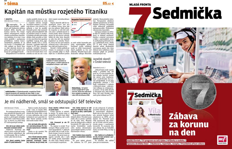 V nenadálém přívalu miliard na Kavčí hory se však ukrývalo čertovo kopýtko, jehož ostří začalo vyčuhovat až v posledních letech.