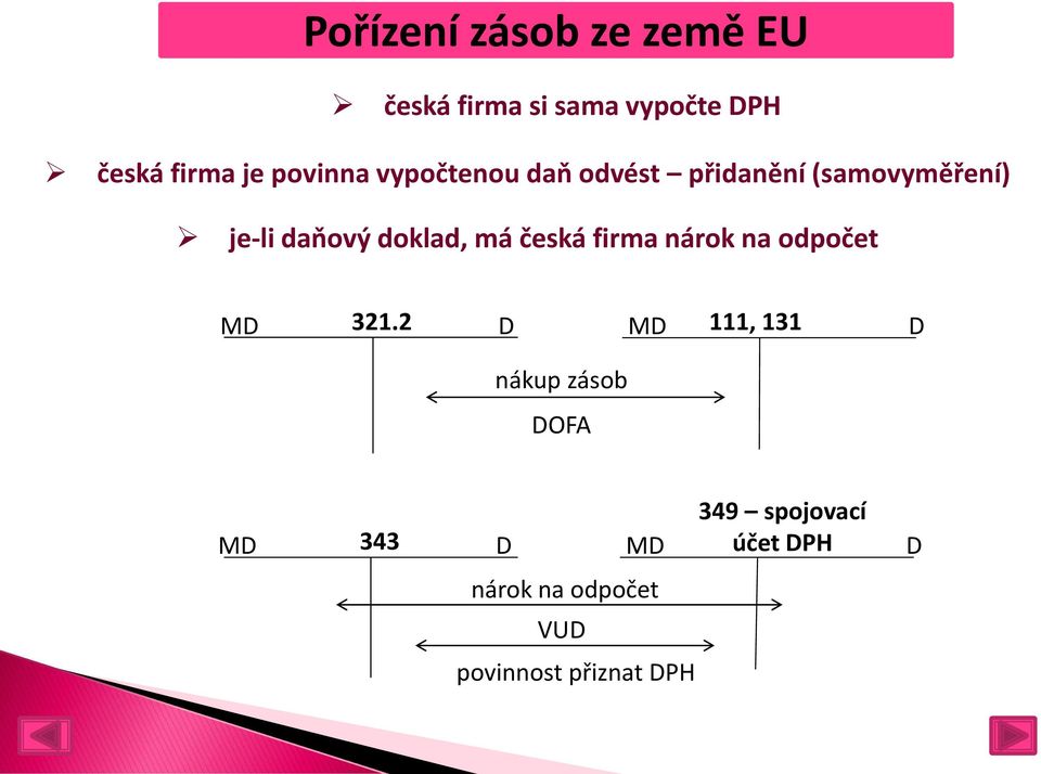 daňový doklad, má česká firma nárok na odpočet 321.