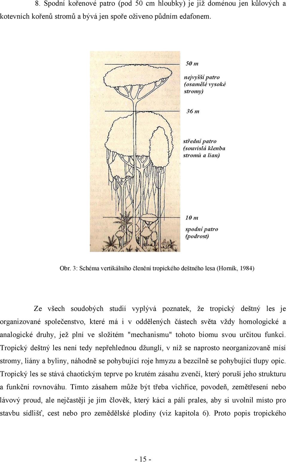 světa vždy homologické a analogické druhy, jež plní ve složitém "mechanismu" tohoto biomu svou určitou funkci.