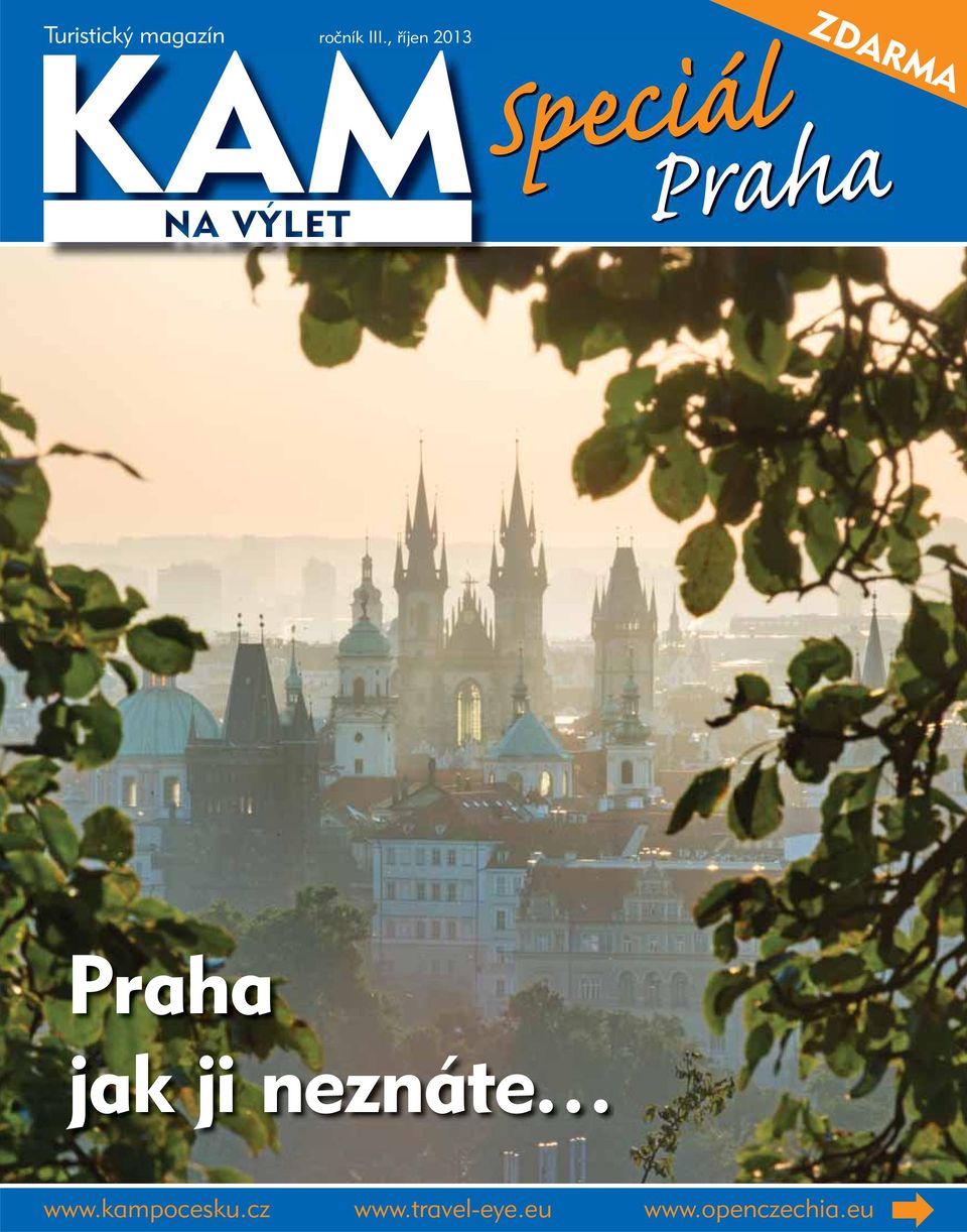 , vydání duben 2011 Speciál ZDARMA Praha