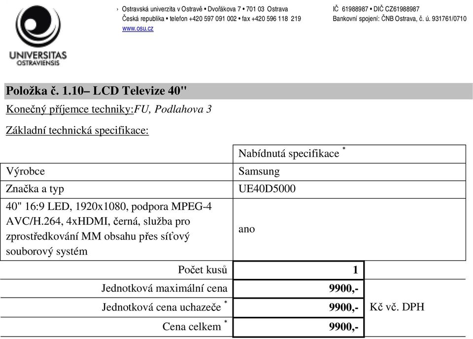 264, 4xHDMI, černá, služba pro zprostředkování MM obsahu přes