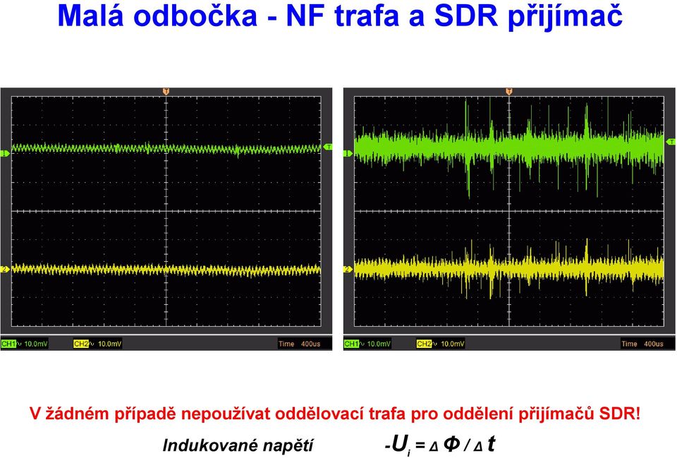 oddělovací trafa pro oddělení