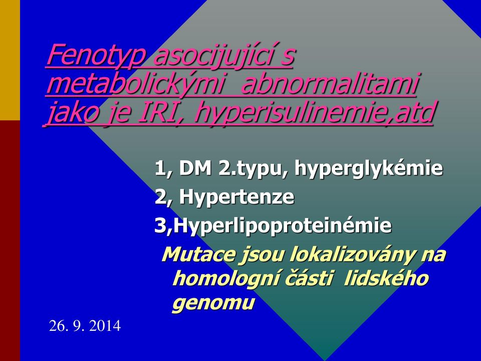 typu, hyperglykémie 2, Hypertenze