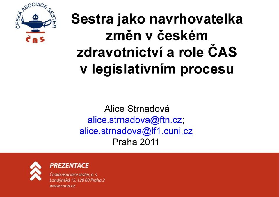 procesu Alice Strnadová alice.