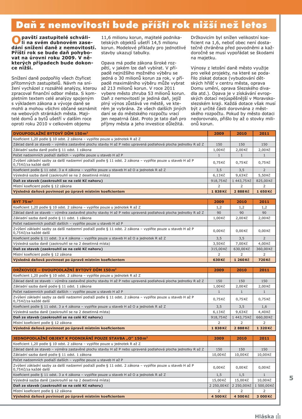 S kompletním textem celé analýzy spojeným s výkladem zákona a vývoje daně se mohli a mohou všichni občané seznámit na webových stránkách města.