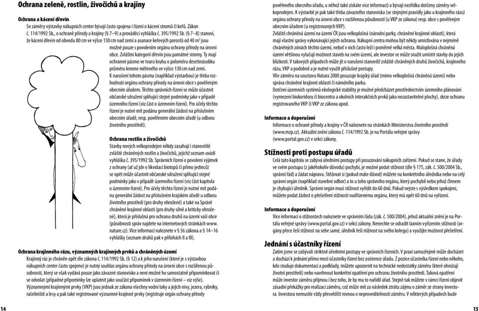 ( 7 8) stanoví, že kácení dřevin od obvodu 80 cm ve výšce 130 cm nad zemí a asanace keřových porostů od 40 m 2 jsou možné pouze s povolením orgánu ochrany přírody na úrovni obce.
