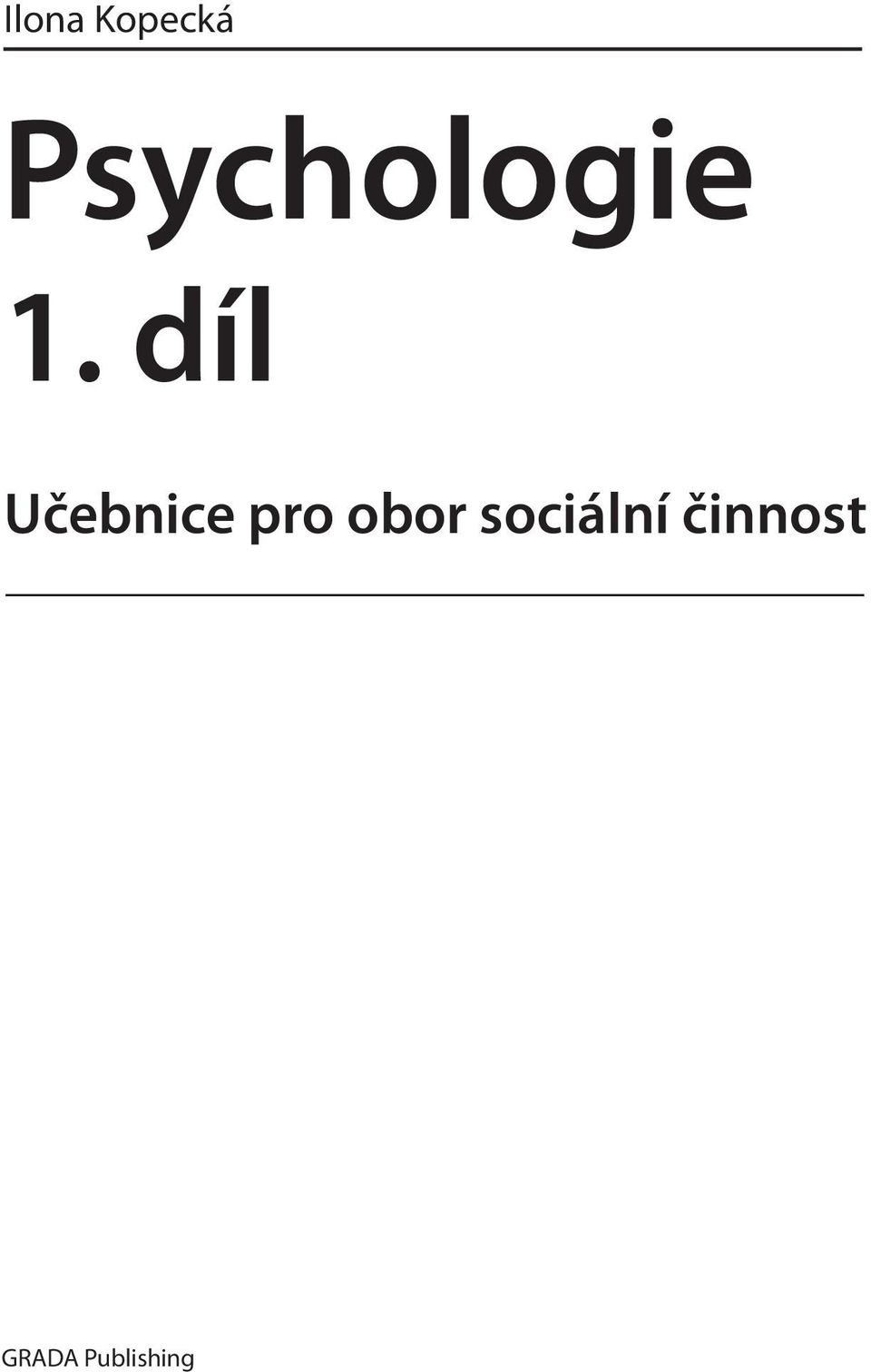 díl Učebnice pro