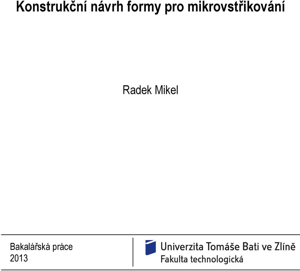 mikrovstřikování