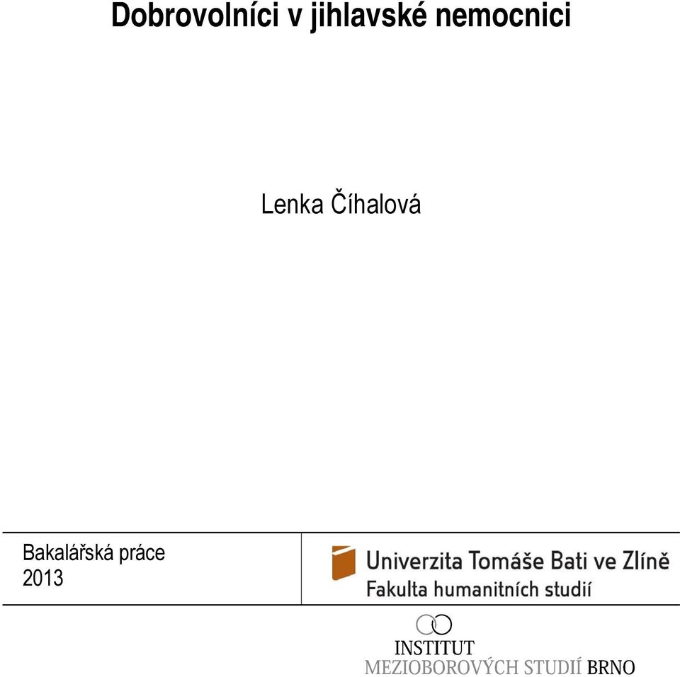 nemocnici Lenka