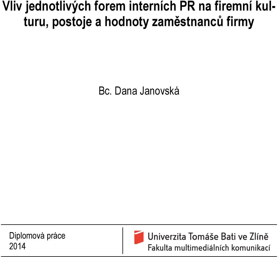 postoje a hodnoty zaměstnanců