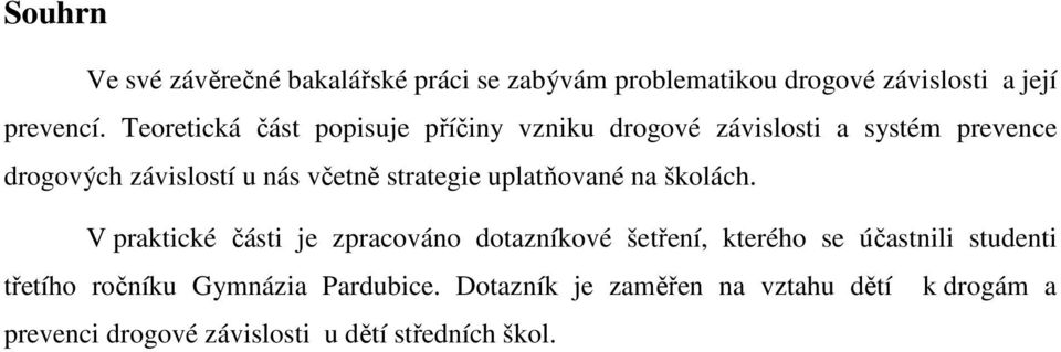 strategie uplatňované na školách.