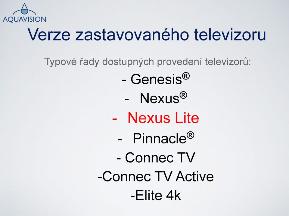 Genesis - Nexus - Nexus Lite - Pinnacle