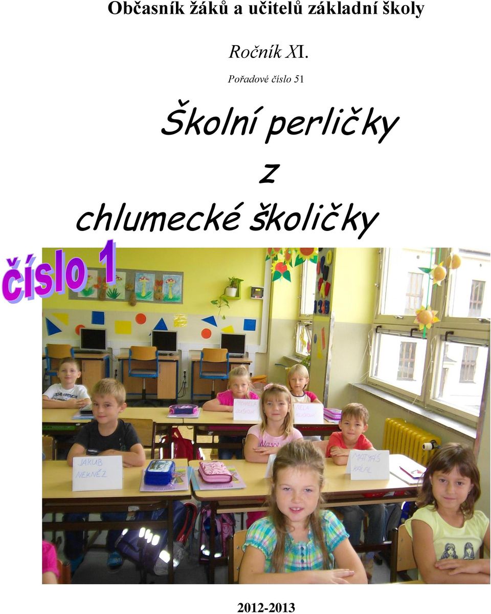 Pořadové číslo 51 Školní