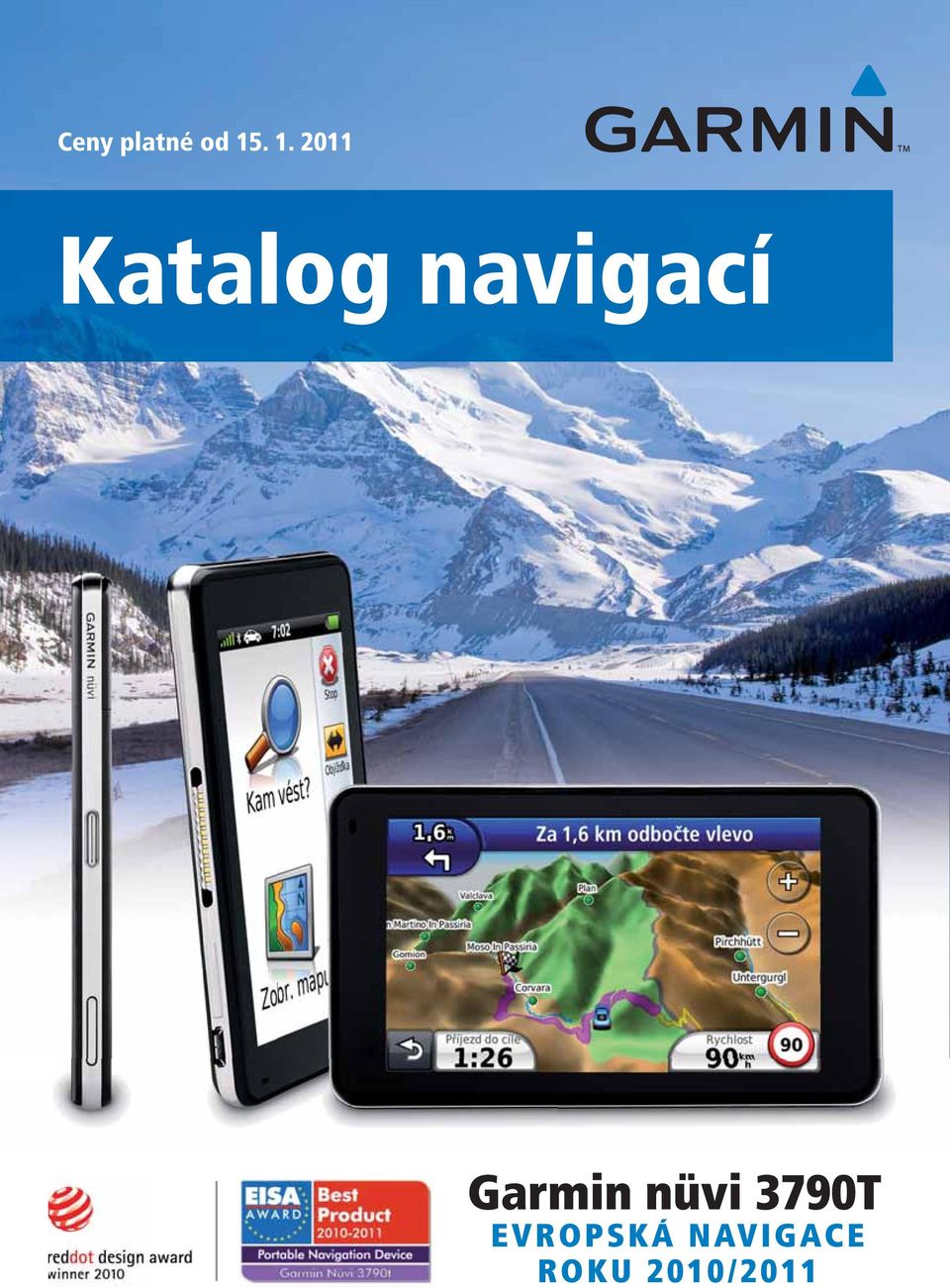 navigací EVROPSKÁ