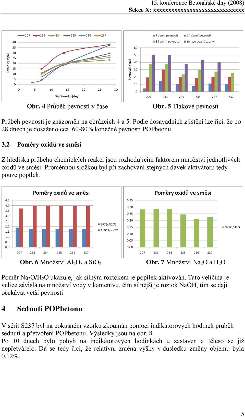 2 Poměry oxidů ve směsi Z hlediska průběhu chemických reakcí jsou rozhodujícím faktorem množství jednotlivých oxidů ve směsi.