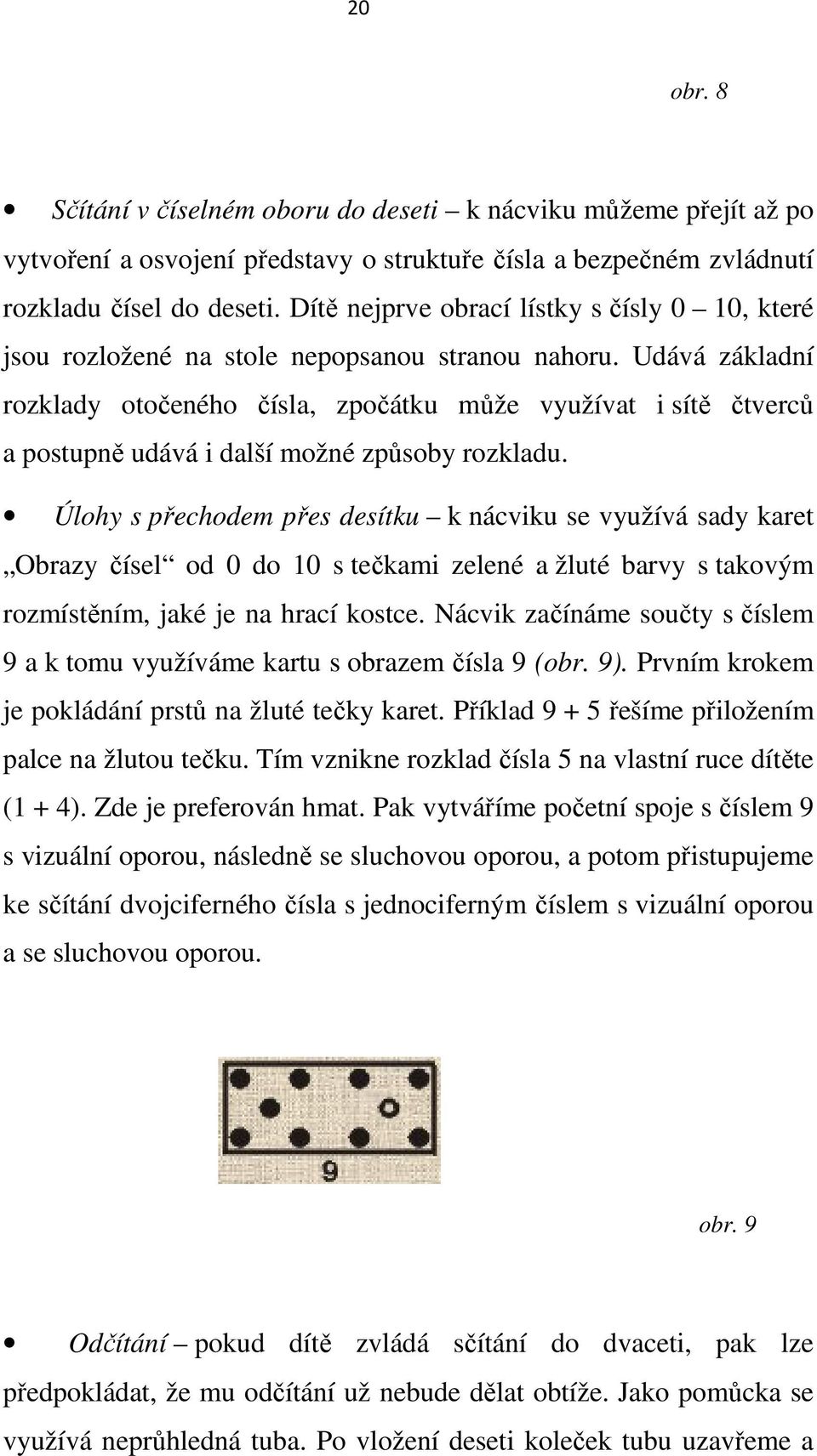 Udává základní rozklady otočeného čísla, zpočátku může využívat i sítě čtverců a postupně udává i další možné způsoby rozkladu.