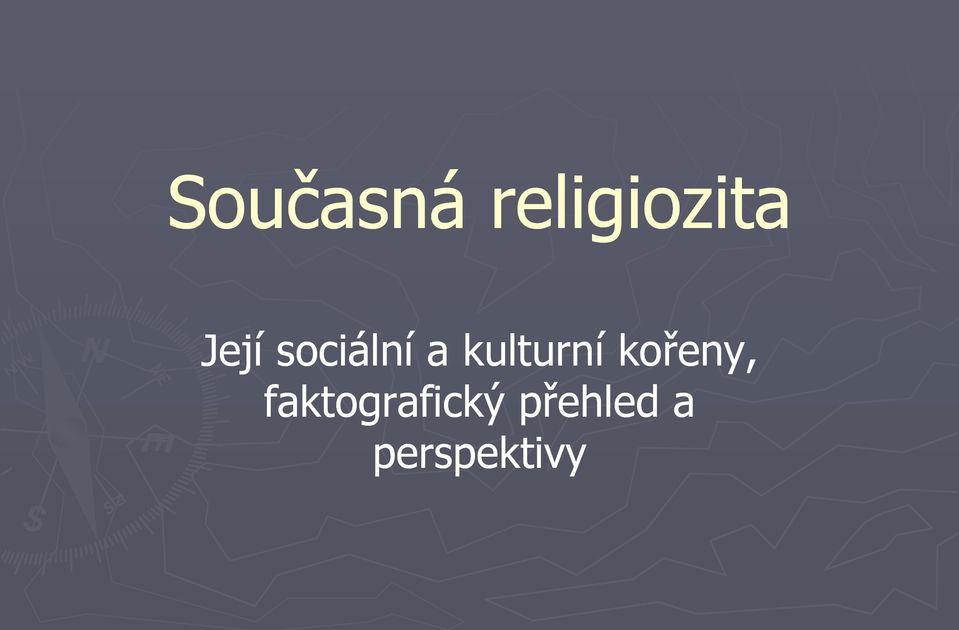 kulturní kořeny,
