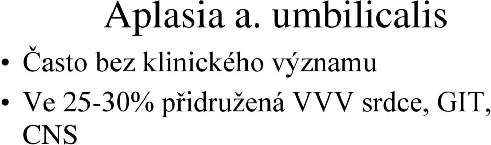 klinického významu Ve