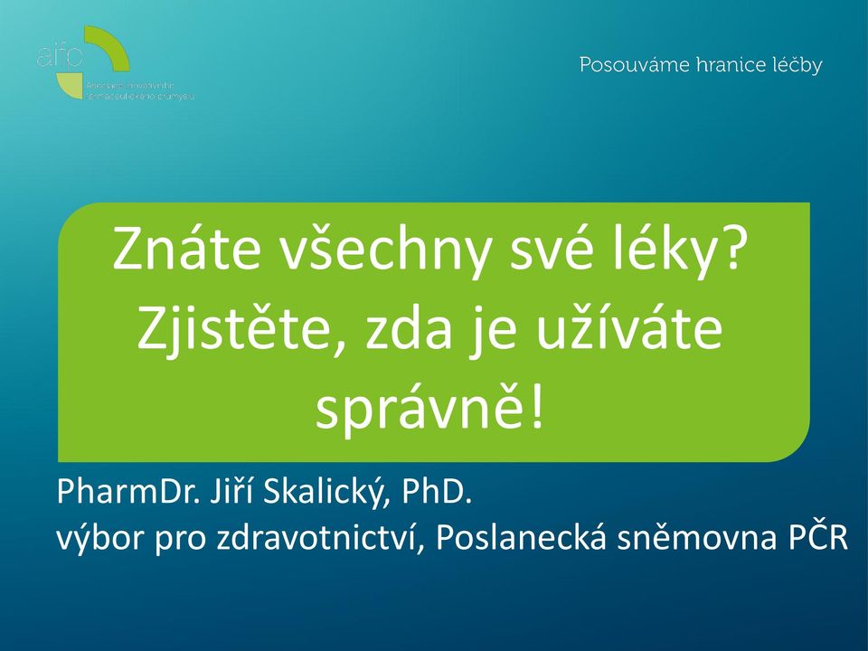 PharmDr. Jiří Skalický, PhD.