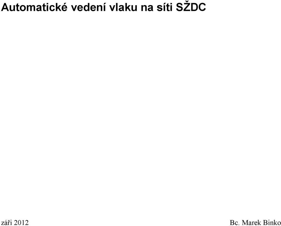 síti SŽDC záři