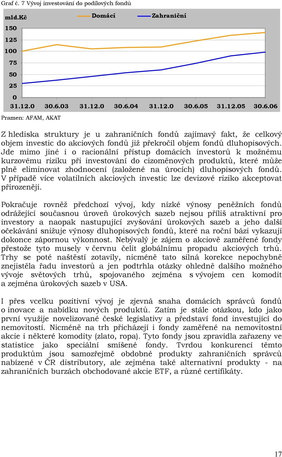 Jde mimo jiné i o racionální přístup domácích investorů k možnému kurzovému riziku při investování do cizoměnových produktů, které může plně eliminovat zhodnocení (založené na úrocích) dluhopisových