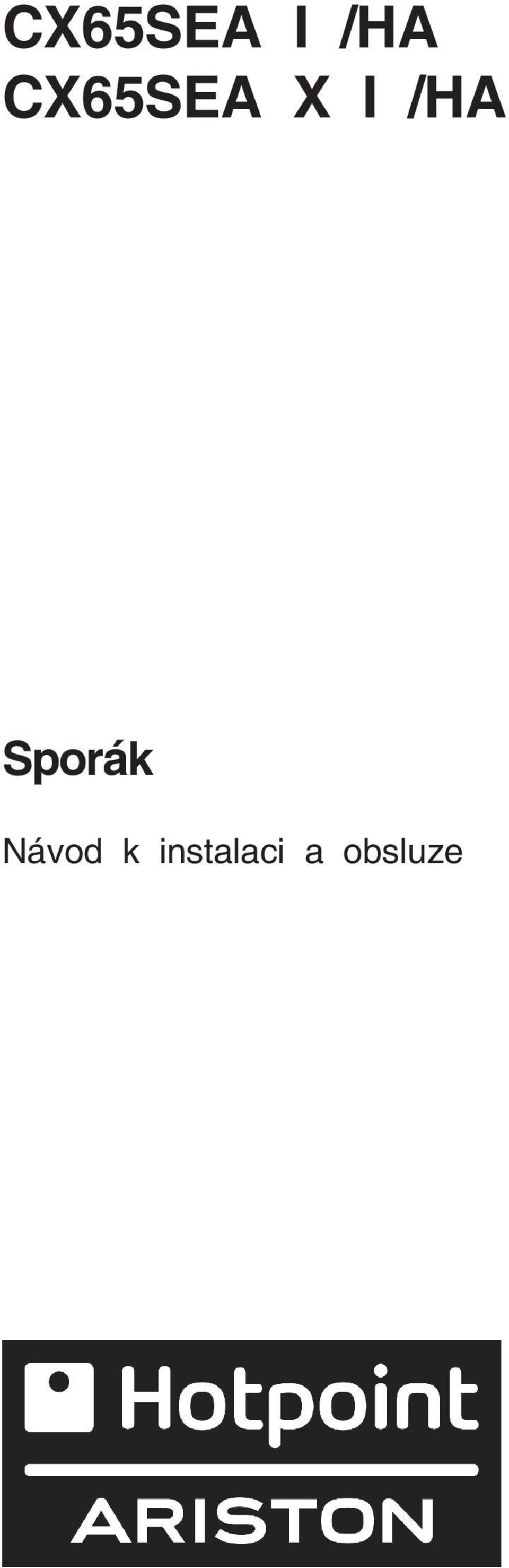 Sporák Návod k