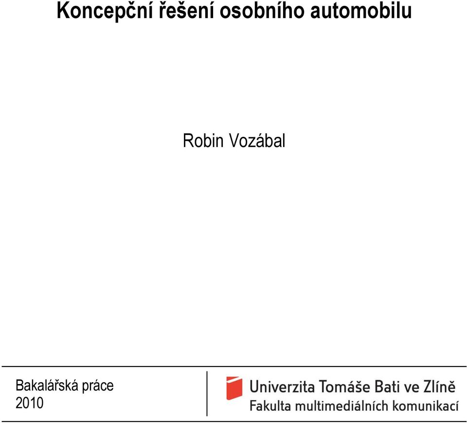 automobilu Robin